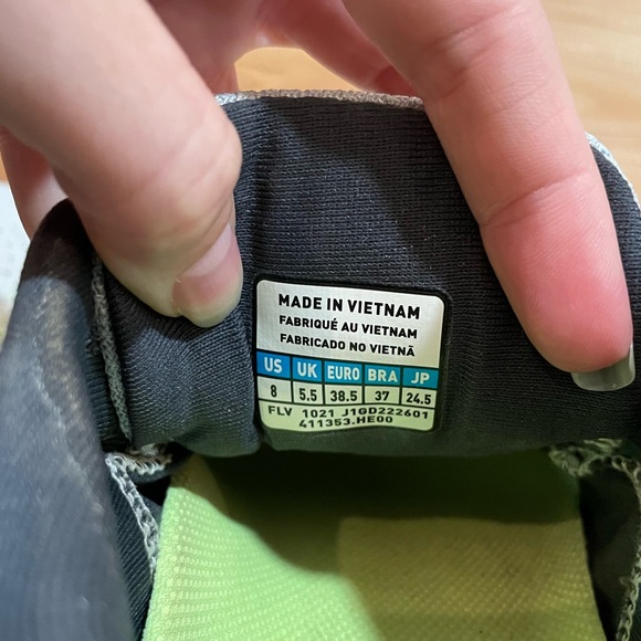 Mizuno Women's Wave Horizon 6 Running Shoe in Heather White Size 8 - Picture 8 of 14